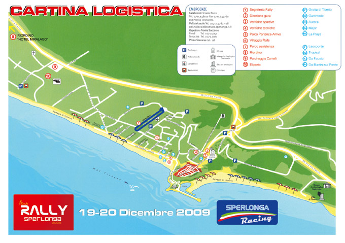 Cartina logistica